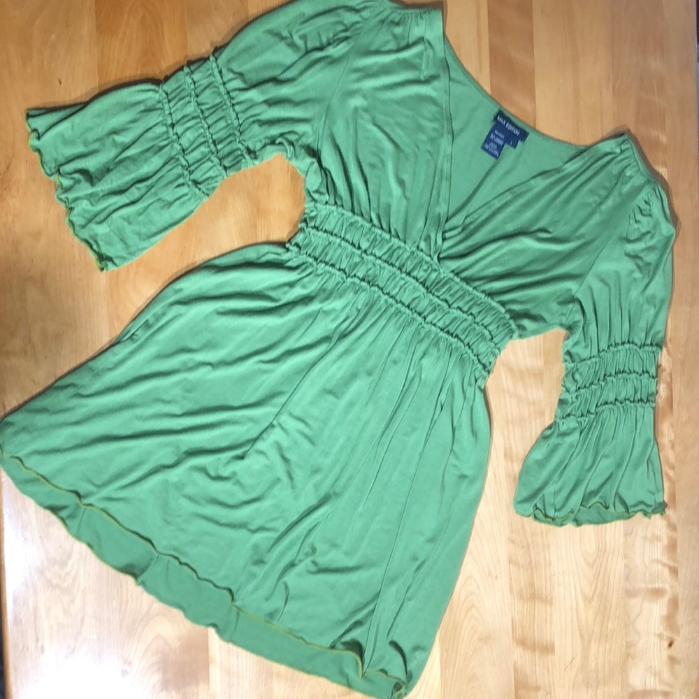 V-neck Tunic with Bell sleeves